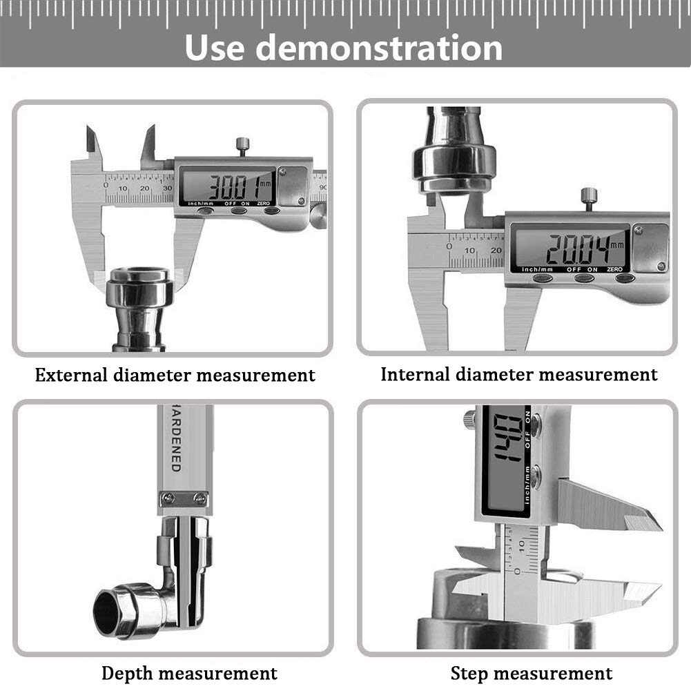 Metal Digital Caliper 150/200/ - Digital Caliper 150Mm Stainless Steel 评论和价格