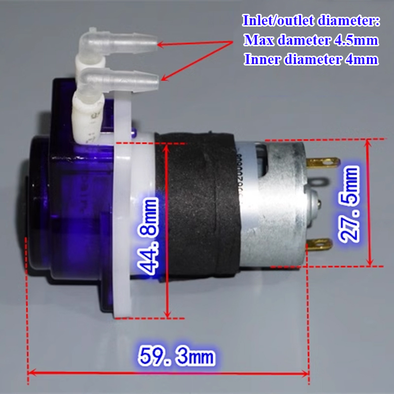 ATK-21.6-A 12-24V Mini Perista - Mini Peristaltic Pump 12V 评论和价格